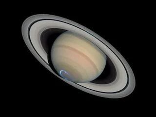 Aurora on Saturn