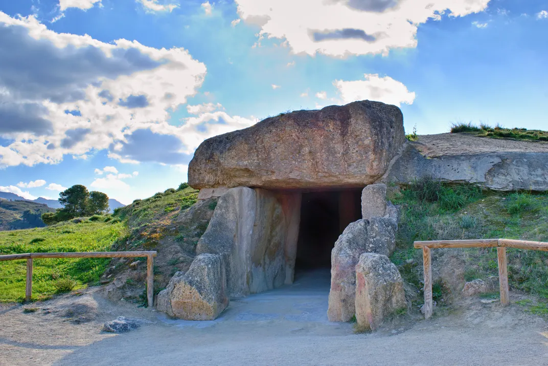 Entrance to the Menga dolmen