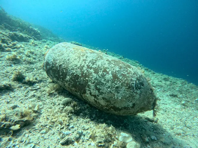 Germany&rsquo;s North and Baltic Seas are littered with munitions from the First and Second World Wars, such as shells&mdash;as shown here&mdash;once fired from German battleships.