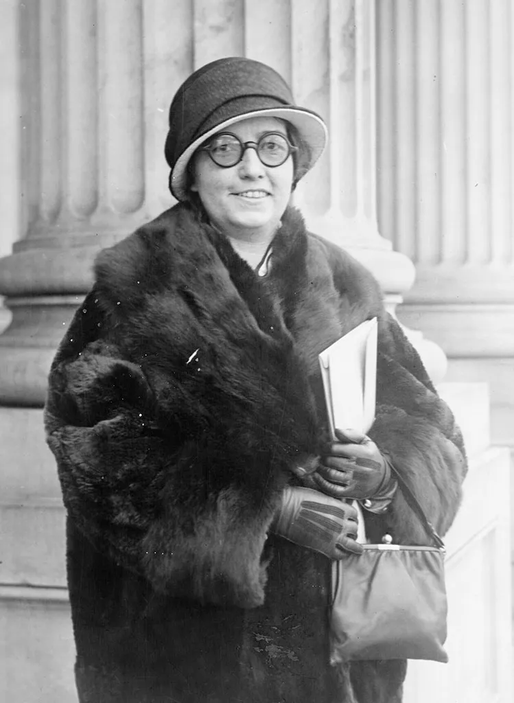 Imbrie's wife, Katherine, stands outside the United States Capitol after appearing in front of a House of Representatives committee.